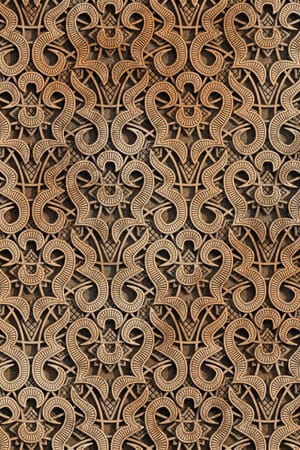 Alhambra inspired Stucco Wall